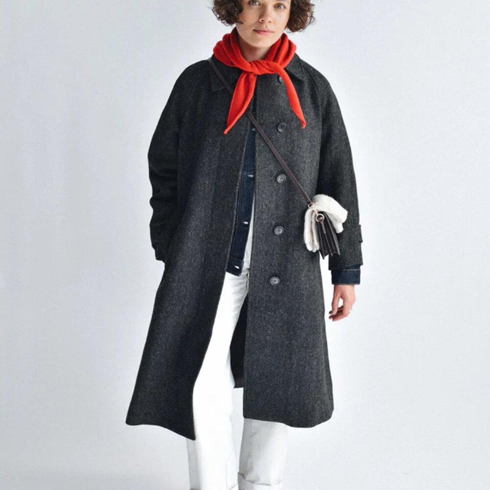 Paynter Jacket Batch 19 Harris Tweed wool overcoat